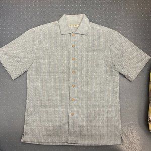 Men's Batck Bay Plaid Shirt Sz SMALL